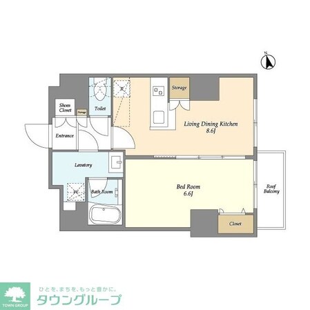 ネオアーバンレジデンス駒込の物件間取画像